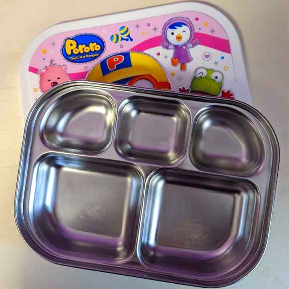 Pororo Lunch Kit - Little Penguin 🐧 Korean Cartoon - Picture 3 of 3